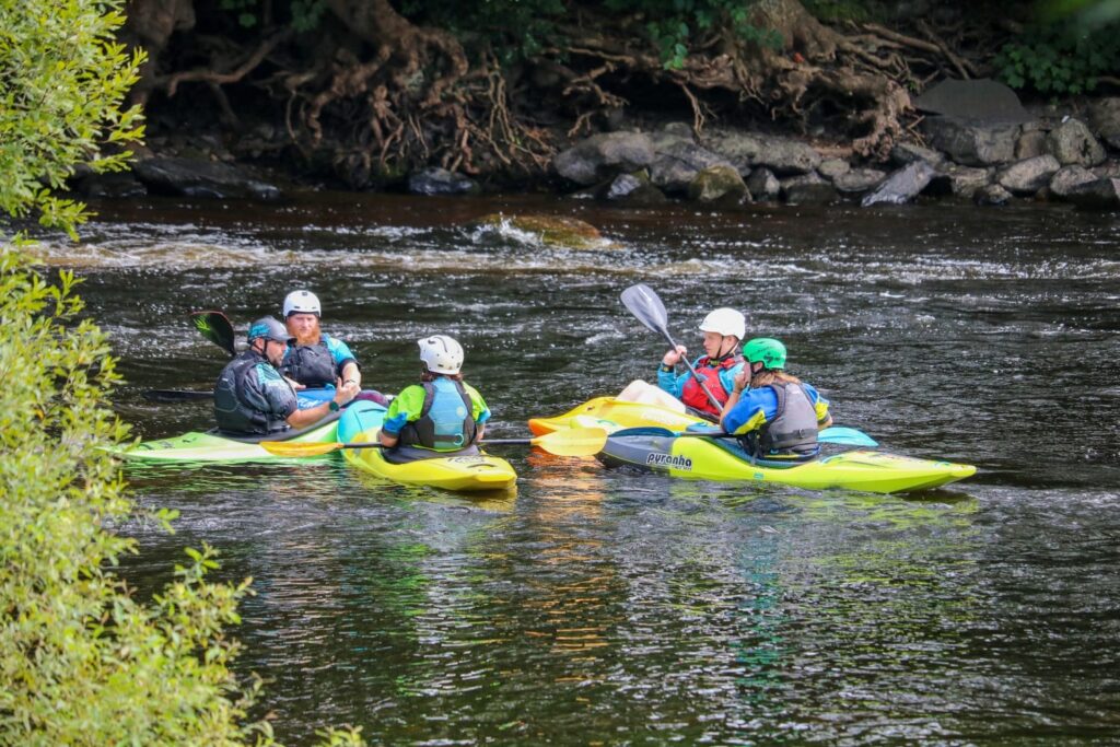 British Canoeing Awarding Body White Water Kayak Coach Training