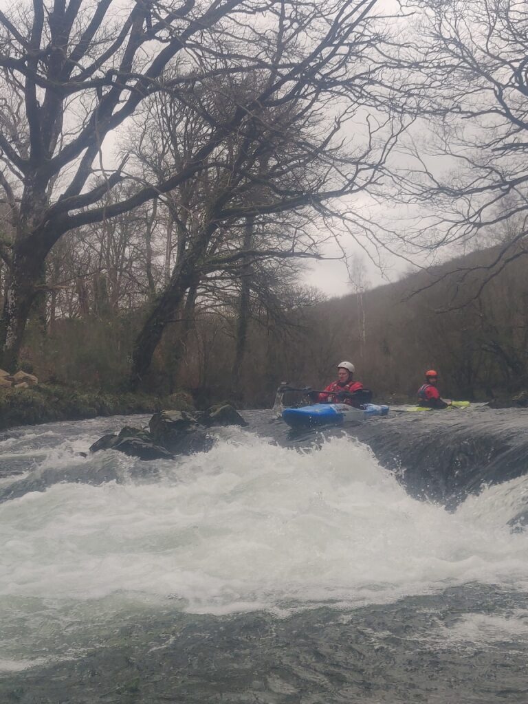 Basingstoke Canal Canoe Club River skills intro weekend River Dart 01-02-2025